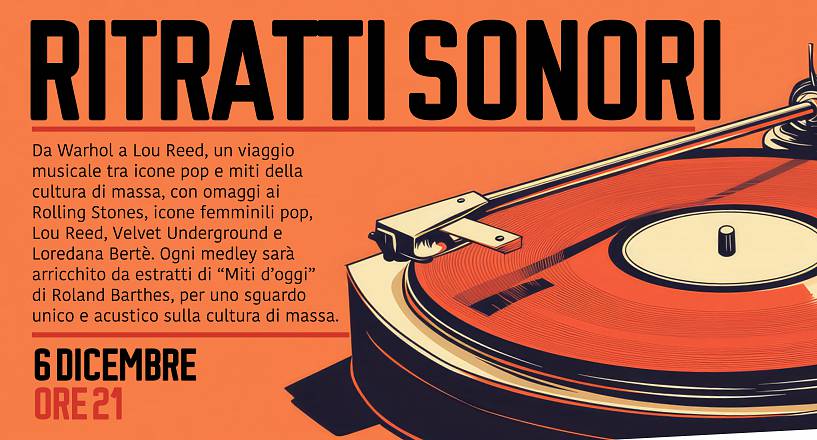 Ritratti sonori alla mostra andy warhol-influencer